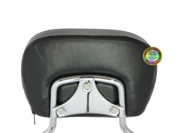 Пассажирская спинка на сисси-баре + хромированный багажник для Harley Touring 97-08 OUTLET