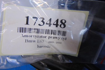 BMW E63 TLUMIČ PRAVÝ ZADNÍ