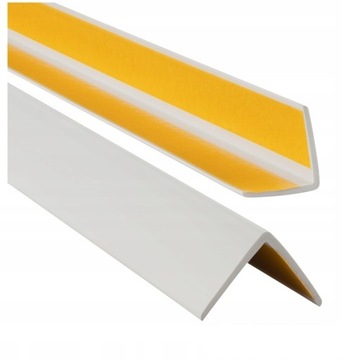 KĄTOWNIK PCV 50x50 Narożnik BIAŁY 2m Samoprzylepny