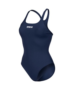 Kostium jednoczęściowy strój kąpielowy Arena Solid Swim granatowy r.D 40