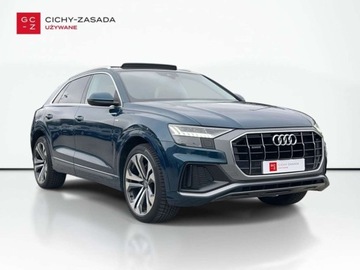 Audi Q8 SUV 3.0 50 TDI 286KM 2019 Audi Q8 Martix Led Panoramiczny dach Wentylowane fotele Pneumatyka Salon PL, zdjęcie 6