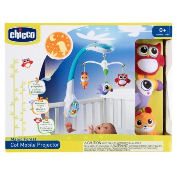 Chicco карусель на ліжечко чарівний ліс 60563