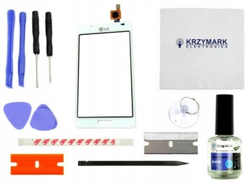 DIGITIZER DOTYK EKRAN LG L7 II P710 P713 BIAŁY