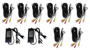 Комплект МОНИТОРИНГА на 8 камер, 5 Мп, накопитель 1 ТБ