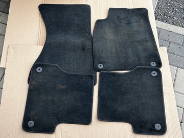 Oryginalne welurowe dywaniki Audi A6 C7 Komplet