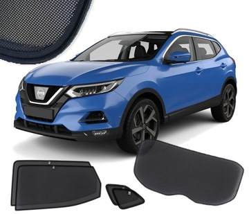 ZASŁONKI DEDYKOWANE Nissan Qashqai 2 II Lift 2017-