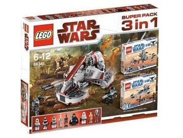 LEGO Star Wars Superpakiet 3 w 1 66341,66308,66366