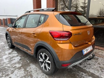 Dacia Sandero III Hatchback 5d 1.0 TCe LPG 100KM 2021 Dacia Sandero Stepway 1.0 benzyna LPG 100 KM 6 biegow zarej w PL zadb, zdjęcie 3
