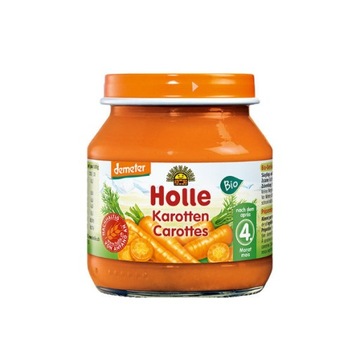 HOLLE BIO 100% Młoda Marchewka Beta-Karoten