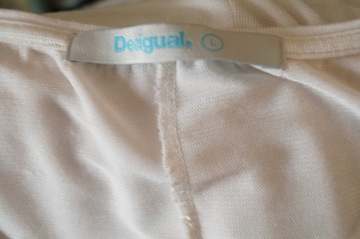 DESIGUAL stylowa bluzka L