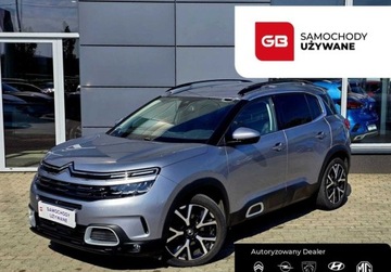 Citroen C5 Aircross SUV Facelifting 1.2 PureTech 131KM 2022 Citroen C5 Aircross 1.2 PB 130KM Shine Pack EAT8 Salon PL Serwis ASO Gwara
