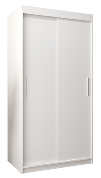 Szafa przesuwna garderoba mała T 100 cm