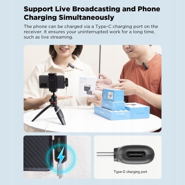 BOYA BY-WM3T2-U2 Один триггер-два мини