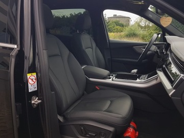 Audi Q7 II SUV Facelifting  3.0 45 TDI 231KM 2022 AUDI Q7 S-LINE QUATTRO 3,0 TDI SZKLANY DACH 4x4 KRAJOWY I-WŁAŚCICIEL CZARNY, zdjęcie 6