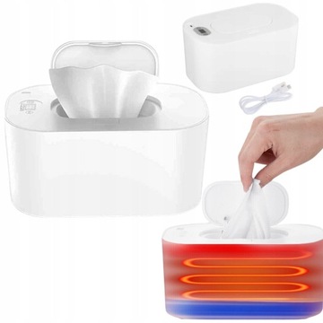 ПОРТАТИВНЫЙ НАГРЕВАТЕЛЬ ДЛЯ ВЛАЖНЫХ ДЕТСКИХ САЛФЕТОК USB