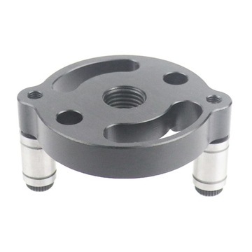 Комплект самоцентрирующихся держателей дюбелей, серая направляющая для сверления