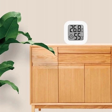 ЦИФРОВОЙ ТЕРМОМЕТР ЭЛЕКТРОННАЯ МЕТЕОСТАНЦИЯ КОМНАТНЫЙ ГИГРОМЕТР 4 ШТ.