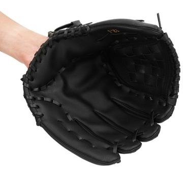 Wytrzymałe rękawice baseballowe z PU, rękawice do ćwiczeń i zawodów F2