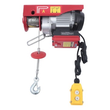 WYCIĄGARKA ELEKTRYCZNA LINOWA PRZESUWNA 230V Z pilotem 440 lbs 200kg