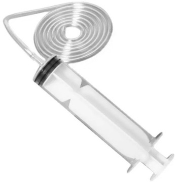 ZESTAW DO CZYSZCZENIA LODÓWKI STRZYKAWKA ODPŁYWU DUŻA STRZYKAWKA