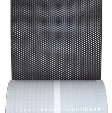 ЛЕНТА ДЛЯ ДЫМОХОДА FORTIS ЧЕРНАЯ АЛЮМИНИЕВАЯ 30Х5М 3D