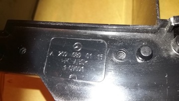 Каркас, корпус радиоприемника, консоль Mercedes CLK, W209 03-09, A2096890116