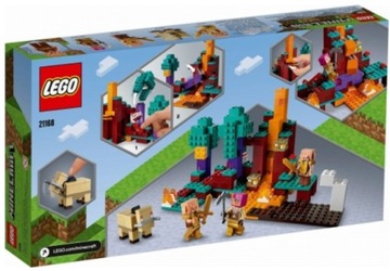 KLOCKI LEGO MINECRAFT 21168 SPACZONY LAS