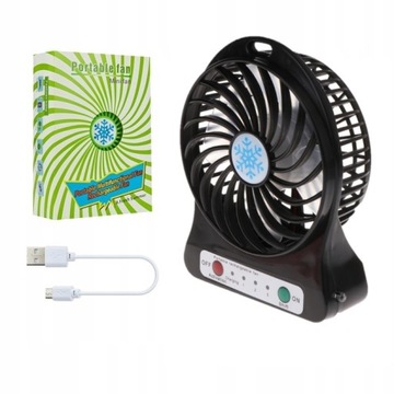 ВЕНТИЛЯТОР, USB-ВЕНТИЛЯТОР, СТОЛ, АВТОМОБИЛЬНЫЙ АККУМУЛЯТОР, USB 105 мм