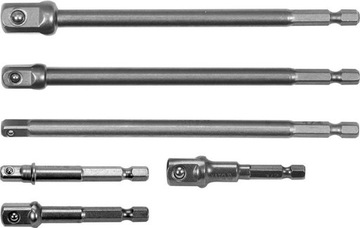 YATO YT-04629 ADAPTER HEX DO NASADEK 1/4 3/8 1/2