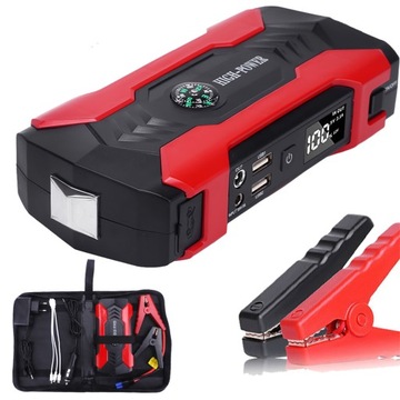 BOOSTER POWER BANK CAR JUMP STARTER ROZRUCH LATARKA 15000mAh 800A