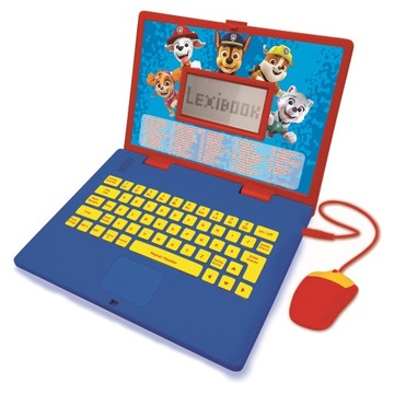 Lexibook Notebook edukacyjny polsko-angielski Psi Patrol