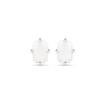 SREBRNE KOLCZYKI Z NATURALNYMI OPALAMI 0,60 CT