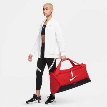 Torba Nike Sportowa Treningowa Podróżna Fitness Siłownia CZERWONA r M 60L