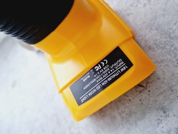 LAMPA DO DEWALT 18V HALOGEN LAMPKA ROBOCZA LATARKA