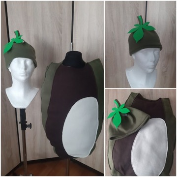 Осенний бал Леди Осенний наряд Каштан