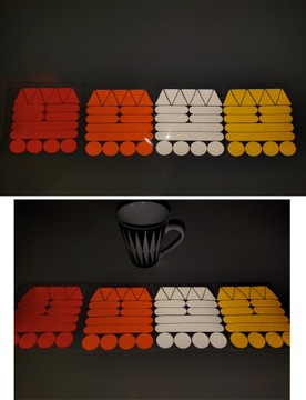 СВЕТООТРАЖАЮЩИЕ НАКЛЕЙКИ КРАСНЫЕ 17 ШТ. Светоотражающий велосипед