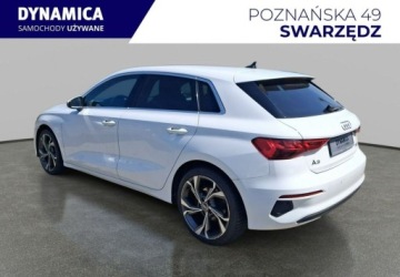 Audi A3 8Y Sportback 1.5 35 TFSI 150KM 2022 Audi A3 Sportback VAT 23 35TFSI 150KM S-tronic 2022 r., salon PL, I wl., zdjęcie 4
