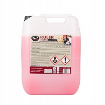 K2 KULER KONCENTRAT DO CHŁODNIC CZERWONY W416C 20L