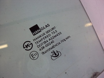 SKLO (OKNO) DVEŘE LEVÝ PŘEDNÍ CHEVROLET EPICA II