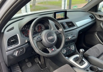 Audi Q3 I SUV 1.4 TFSI 150KM 2014 Audi Q3 1.4TFSI 150KM S LINE Xenon Led Navi Klima Pol Skora OPLACONY, zdjęcie 14