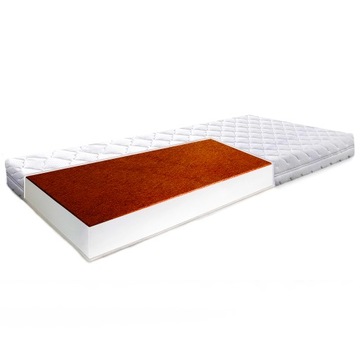 80x180 MATERAC ANTYGRZYBICZNY KOKOS PREMIUM H1/H2