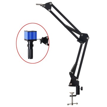 Mikroskop monokularowy elastyczny stojak regulowane ramię 360 stopni K4