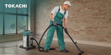 ПРОМЫШЛЕННЫЙ ПЫЛЕСОС МОЩНЫЙ ВЛАЖНЫЙ СУХОЙ ШТУКАТУРКА ASH 3300W HEPA SHAKER