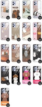 Стеклянный чехол для REALME C31 We Bare Bears Лучшие дизайны