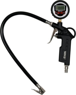 PISTOLET DO POMPOWANIA Z MANOMETREM LCD YATO