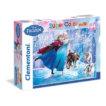 Puzzle 104 elementy Maxi Frozen