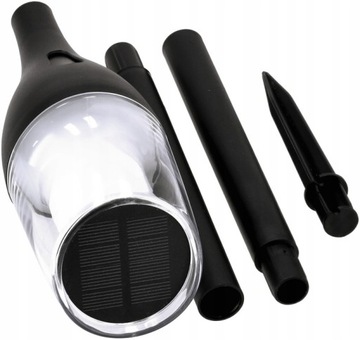 Светодиодная садовая лампа на солнечных батареях Strong FLAME 65см