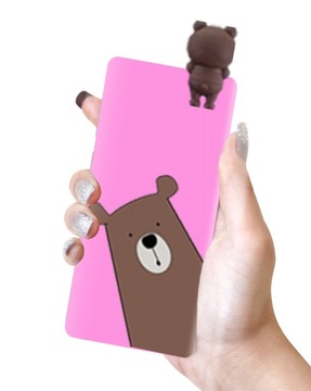 Etui case lalka wzory MIŚ 3D Xiaomi Redmi Note 9