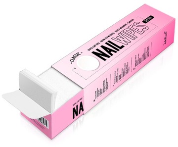 WACIKI BEZPYŁOWE DO MANICURE MOCNE BIAŁE 325 SZT.