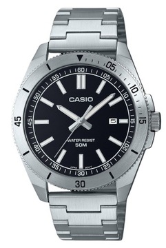 ZEGAREK MĘSKI CASIO MTP-B155D DATOWNIK MODNY NA PREZENT + PUSZKA